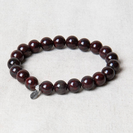 Flame Jasper Energy Bracelet 8mm by Tiny Rituals