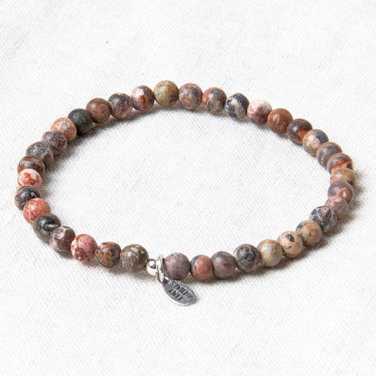 Leopard Skin Jasper Energy Bracelet by Tiny Rituals