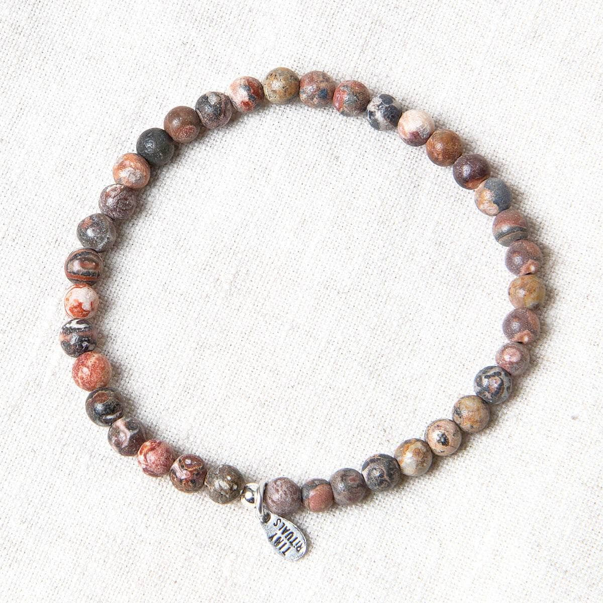 Leopard Skin Jasper Energy Bracelet by Tiny Rituals