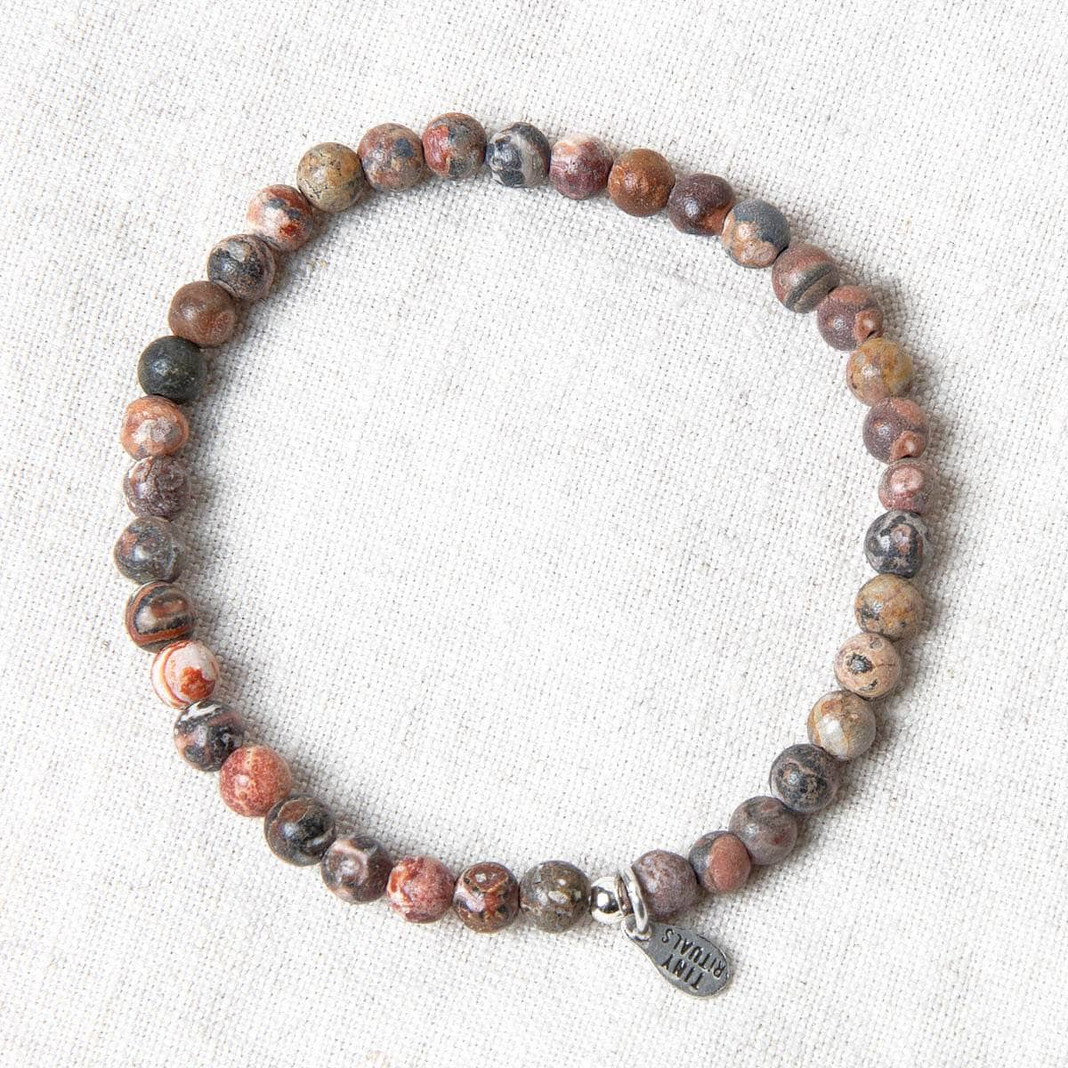 Leopard Skin Jasper Energy Bracelet by Tiny Rituals