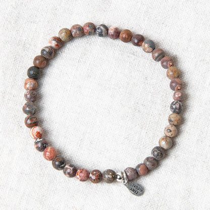 Leopard Skin Jasper Energy Bracelet by Tiny Rituals