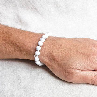 Howlite Energy Bracelet 8mm by Tiny Rituals