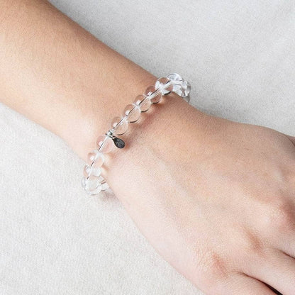 Clear Quartz Energy Bracelet 8mm by Tiny Rituals