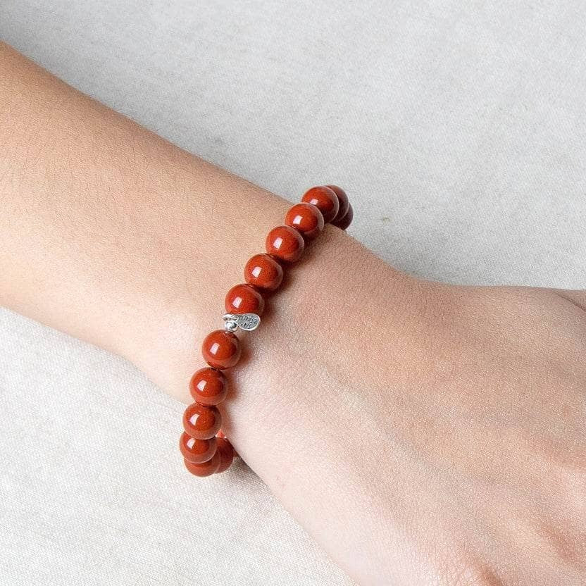 Red Jasper Energy Bracelet 8mm by Tiny Rituals