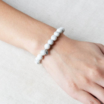 Howlite Energy Bracelet 8mm by Tiny Rituals