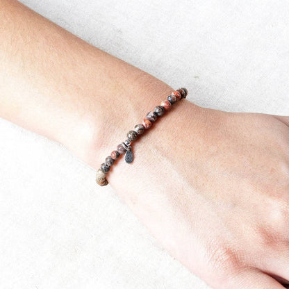 Leopard Skin Jasper Energy Bracelet by Tiny Rituals