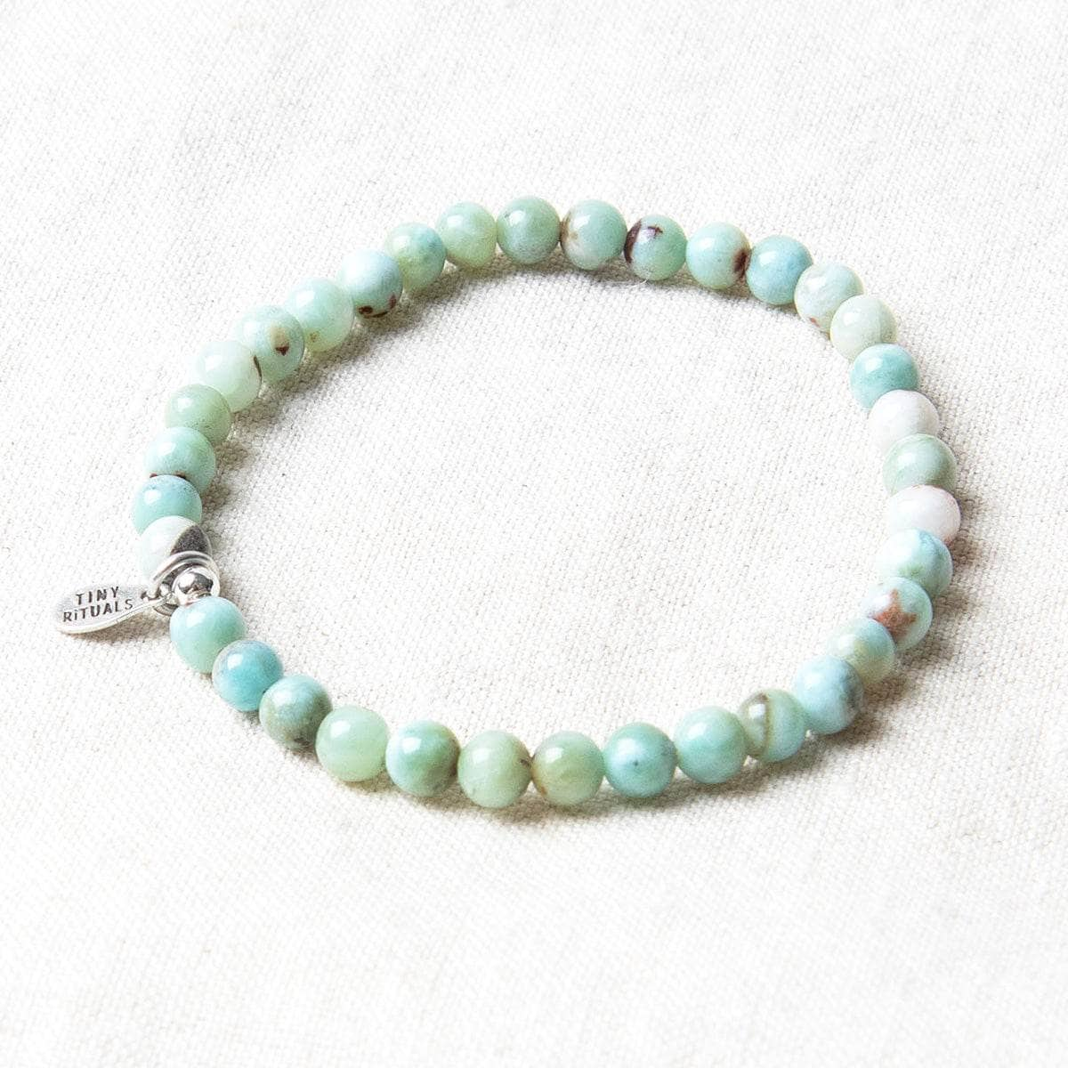 Genuine Rare Larimar Energy Bracelet by Tiny Rituals