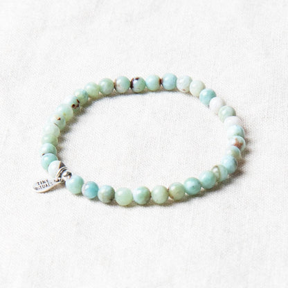 Genuine Rare Larimar Energy Bracelet by Tiny Rituals