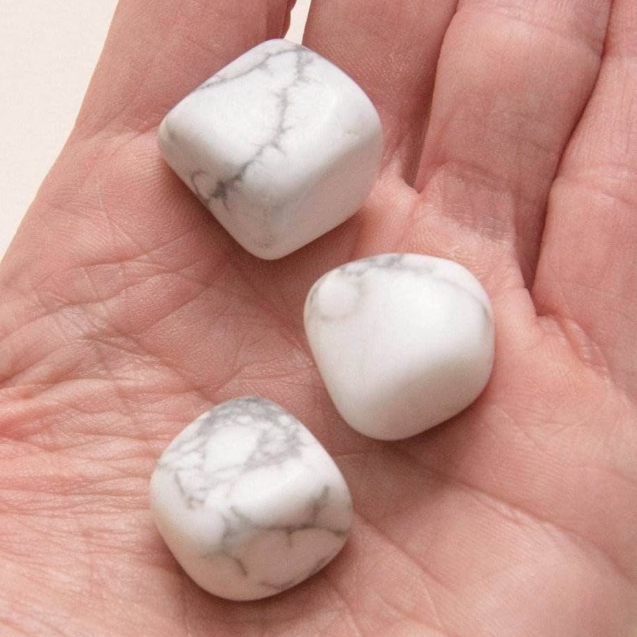 Howlite Stone Set by Tiny Rituals