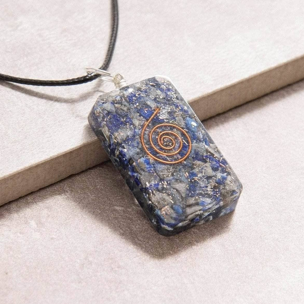 Orgone Gemstone Pendants by Tiny Rituals