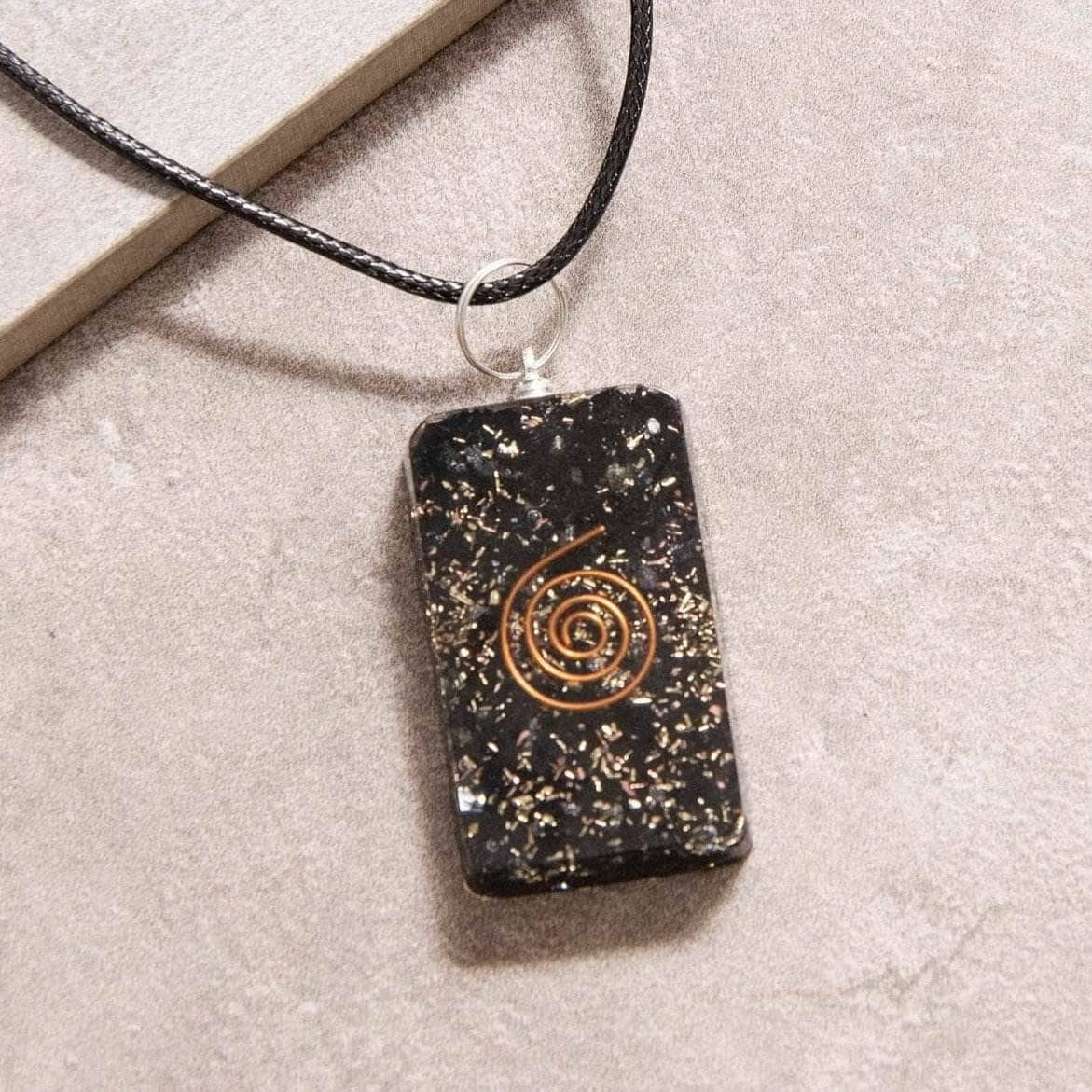 Orgone Gemstone Pendants by Tiny Rituals