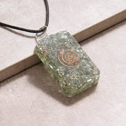 Orgone Gemstone Pendants by Tiny Rituals