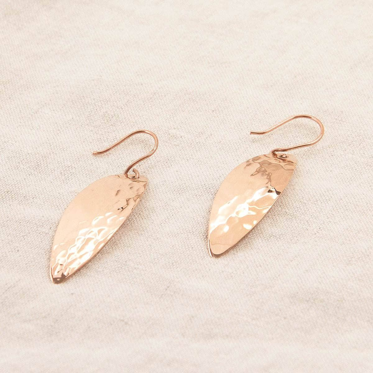 Copper Dangle Earrings - Limited Edition by Tiny Rituals