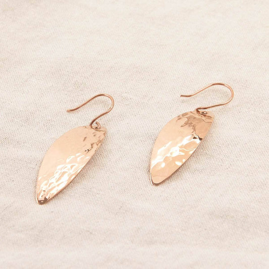 Copper Dangle Earrings - Limited Edition by Tiny Rituals