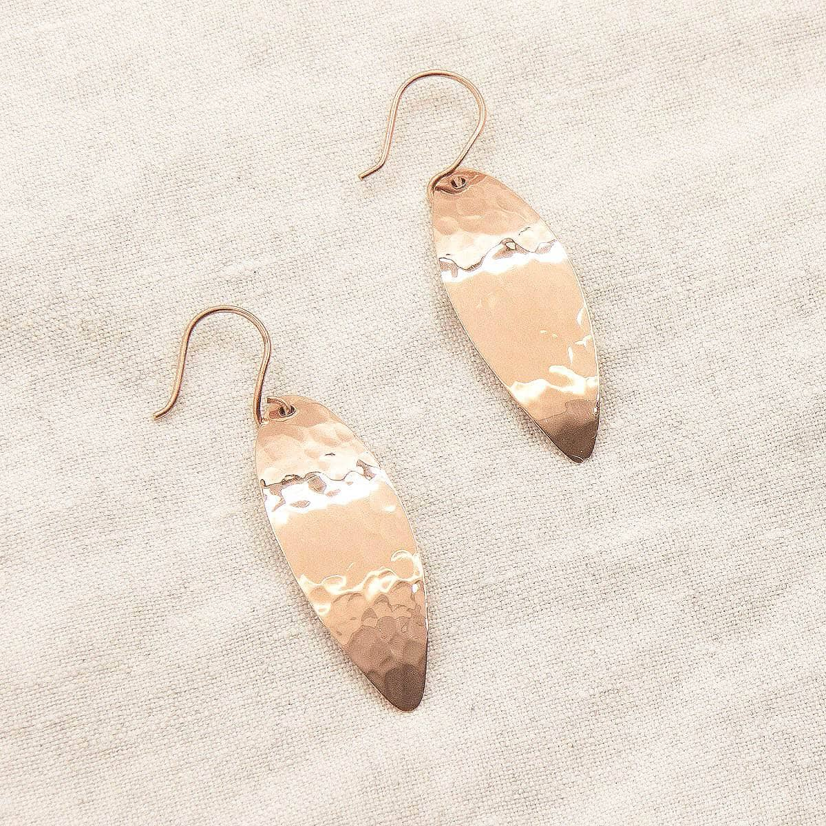 Copper Dangle Earrings - Limited Edition by Tiny Rituals