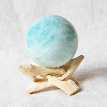 Amazonite Sphere with Tripod by Tiny Rituals