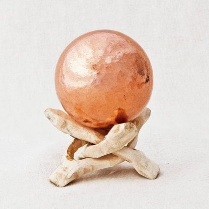 Copper Healing Sphere with Tripod by Tiny Rituals