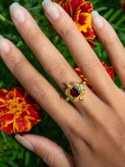 The Full Bloom Ring by Ash & Rose