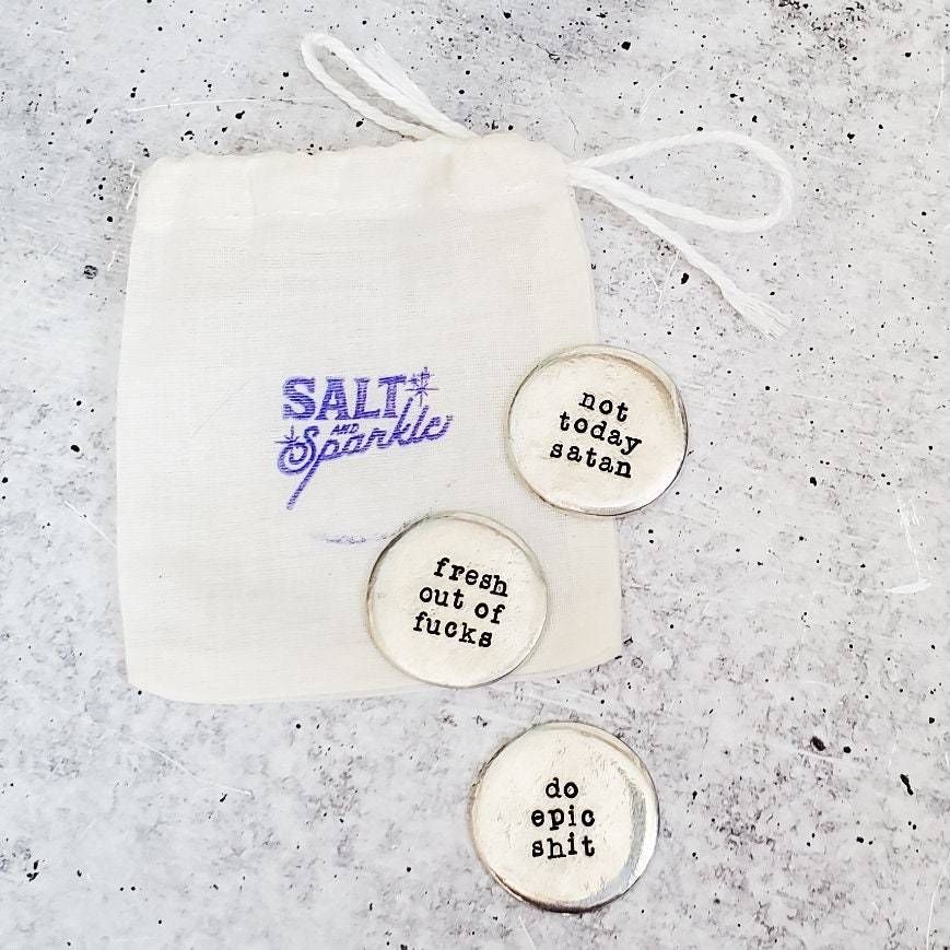 Worry Stone Gift Set by Salt and Sparkle