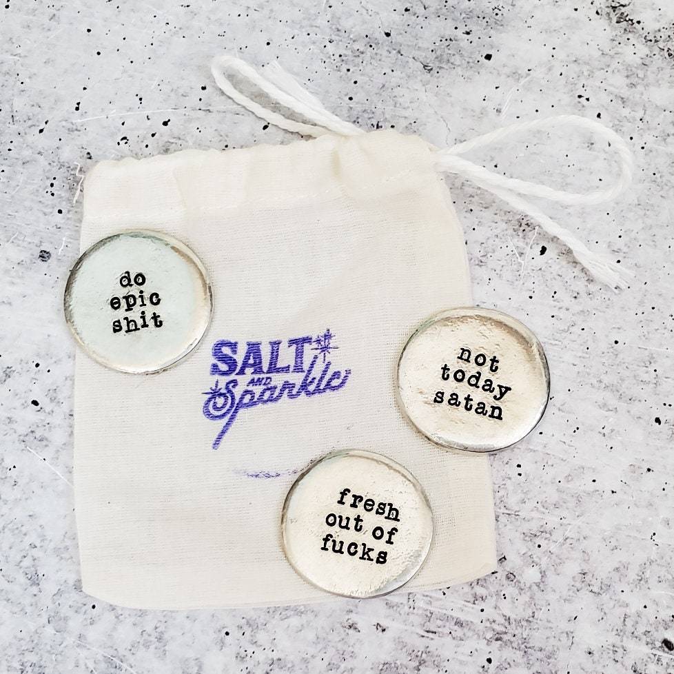 Worry Stone Gift Set by Salt and Sparkle