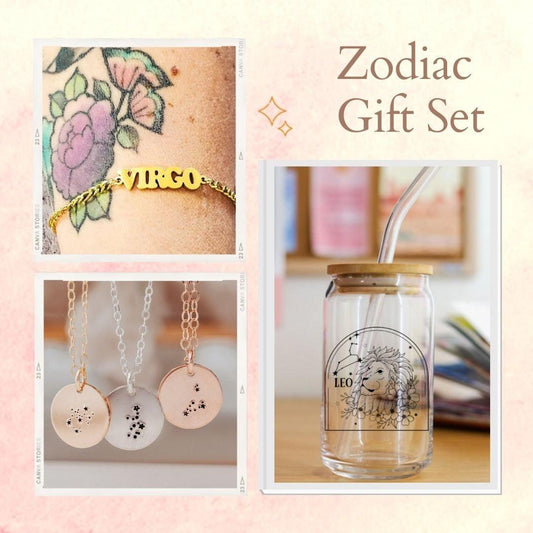 Zodiac Horoscope Gift Set by Salt and Sparkle