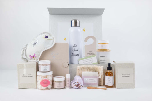 New Mom Gift, Pampering Natural Skincare gift for New Mom by Lizush