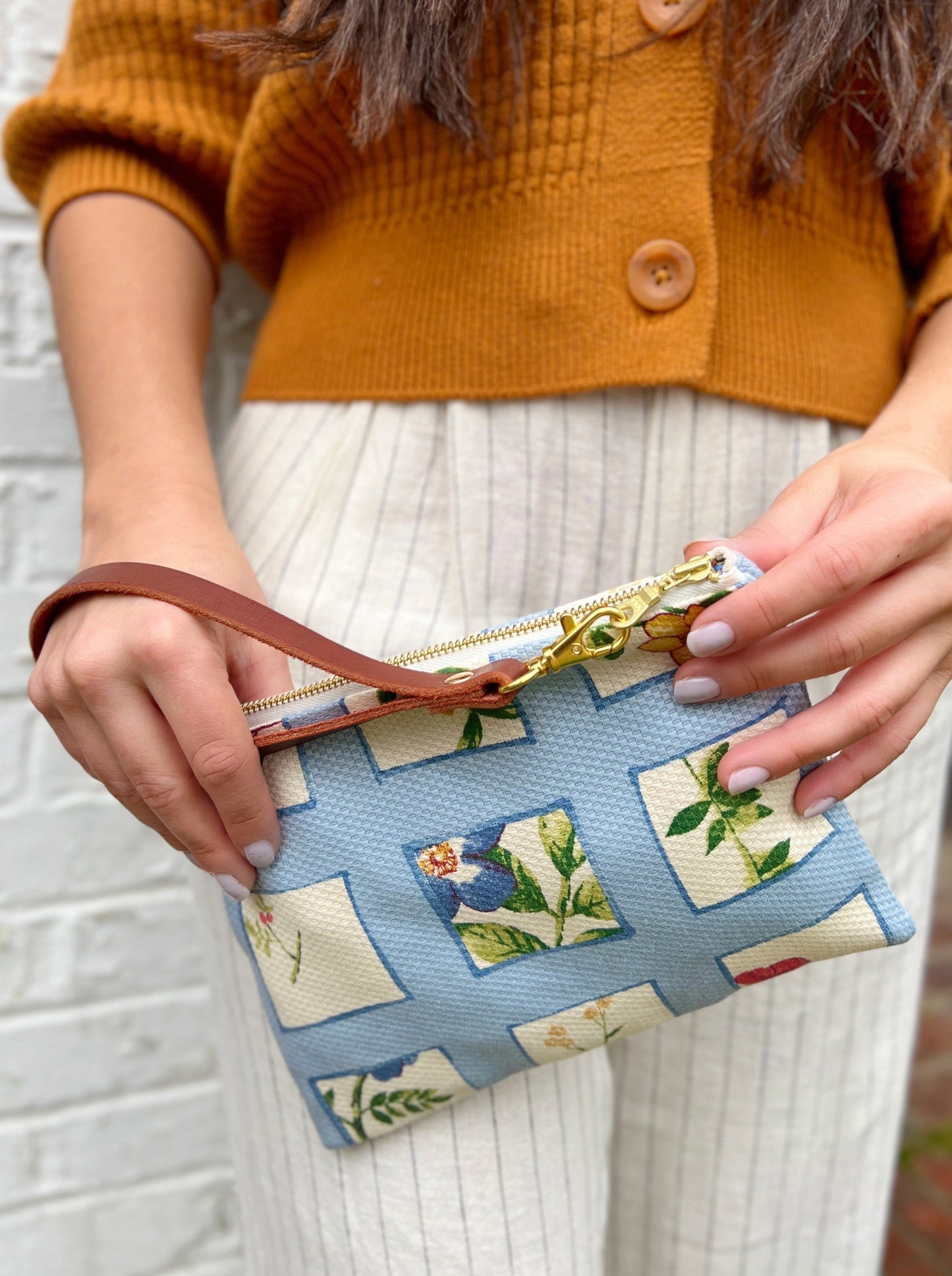 Summer Meadow Wristlet Purse by Ash & Rose