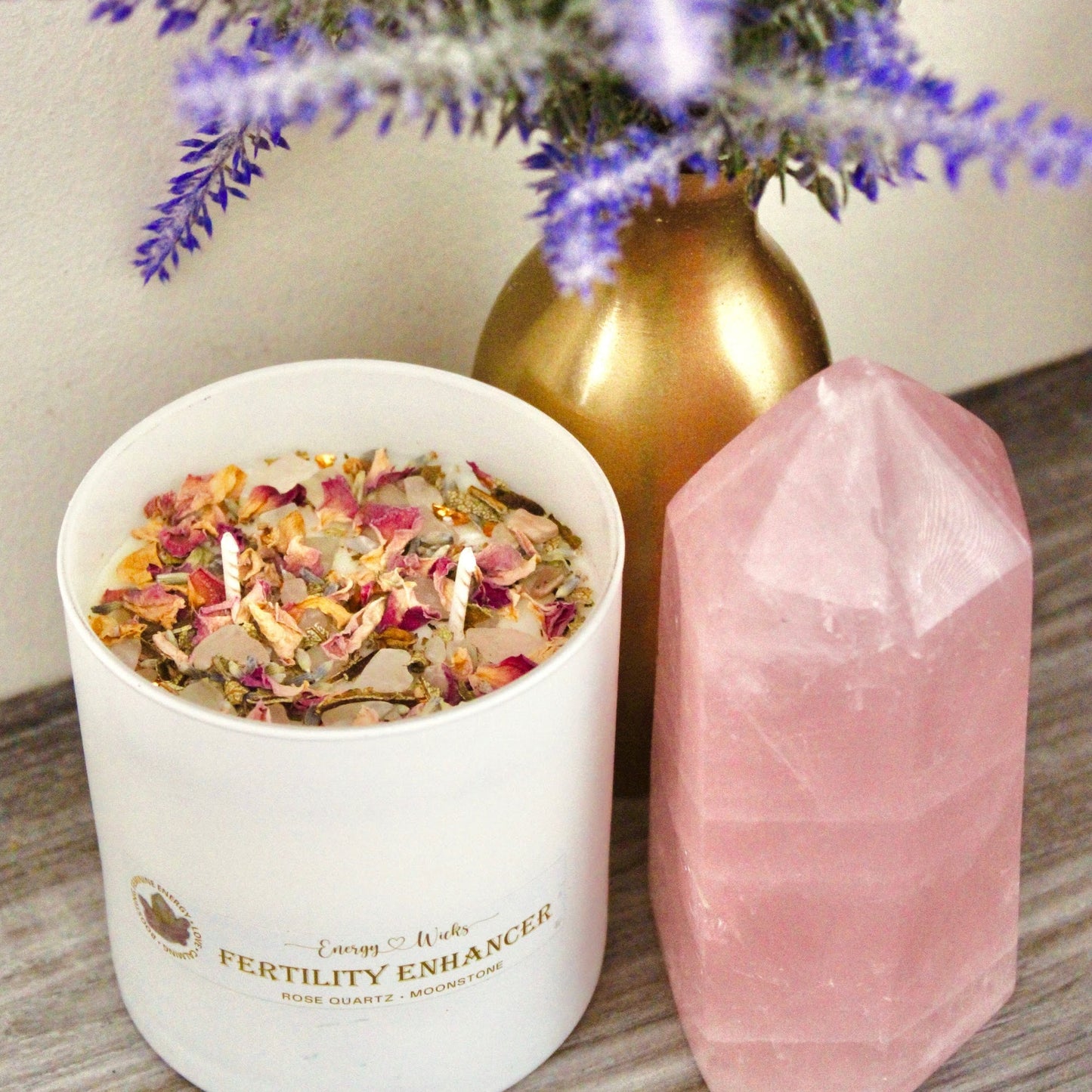 Fertility Enhancer Intention Candle by Energy Wicks