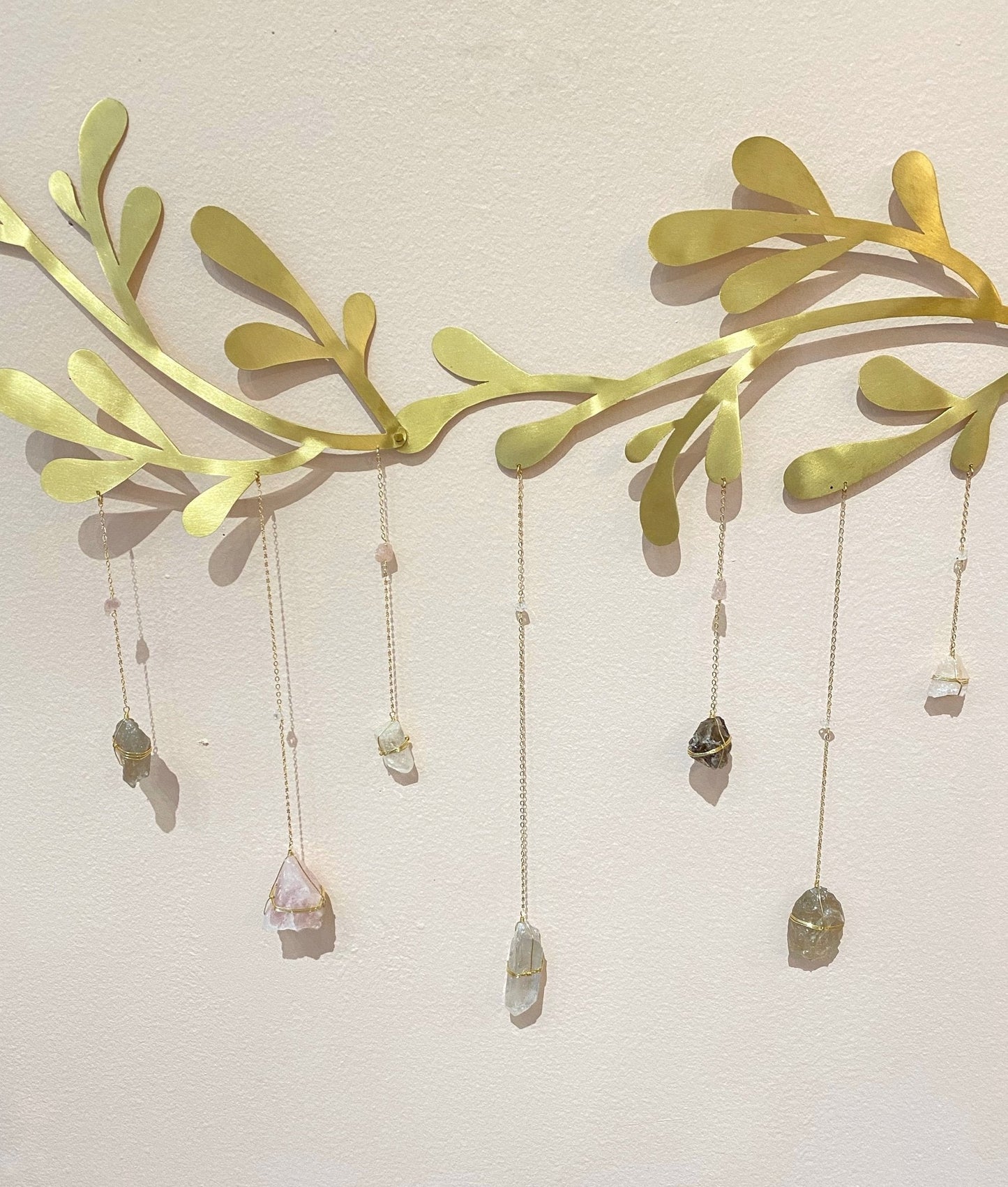 Floral Vines Healing Crystal Garland by Ariana Ost