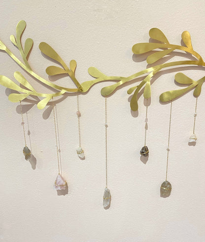 Floral Vines Healing Crystal Garland by Ariana Ost