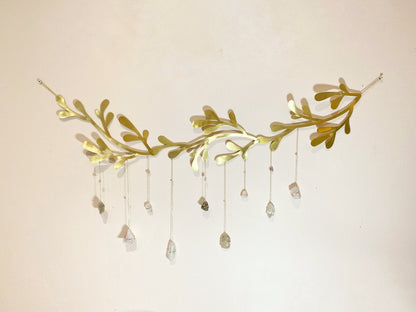 Floral Vines Healing Crystal Garland by Ariana Ost