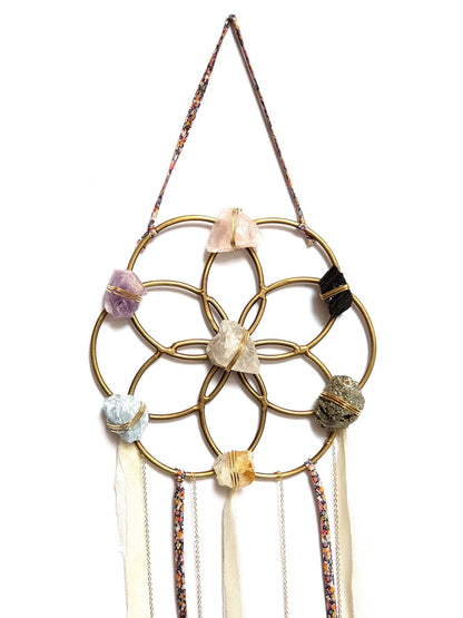 Flower Of Life - Crystal Healing Grid - Dreamcatcher by Ariana Ost