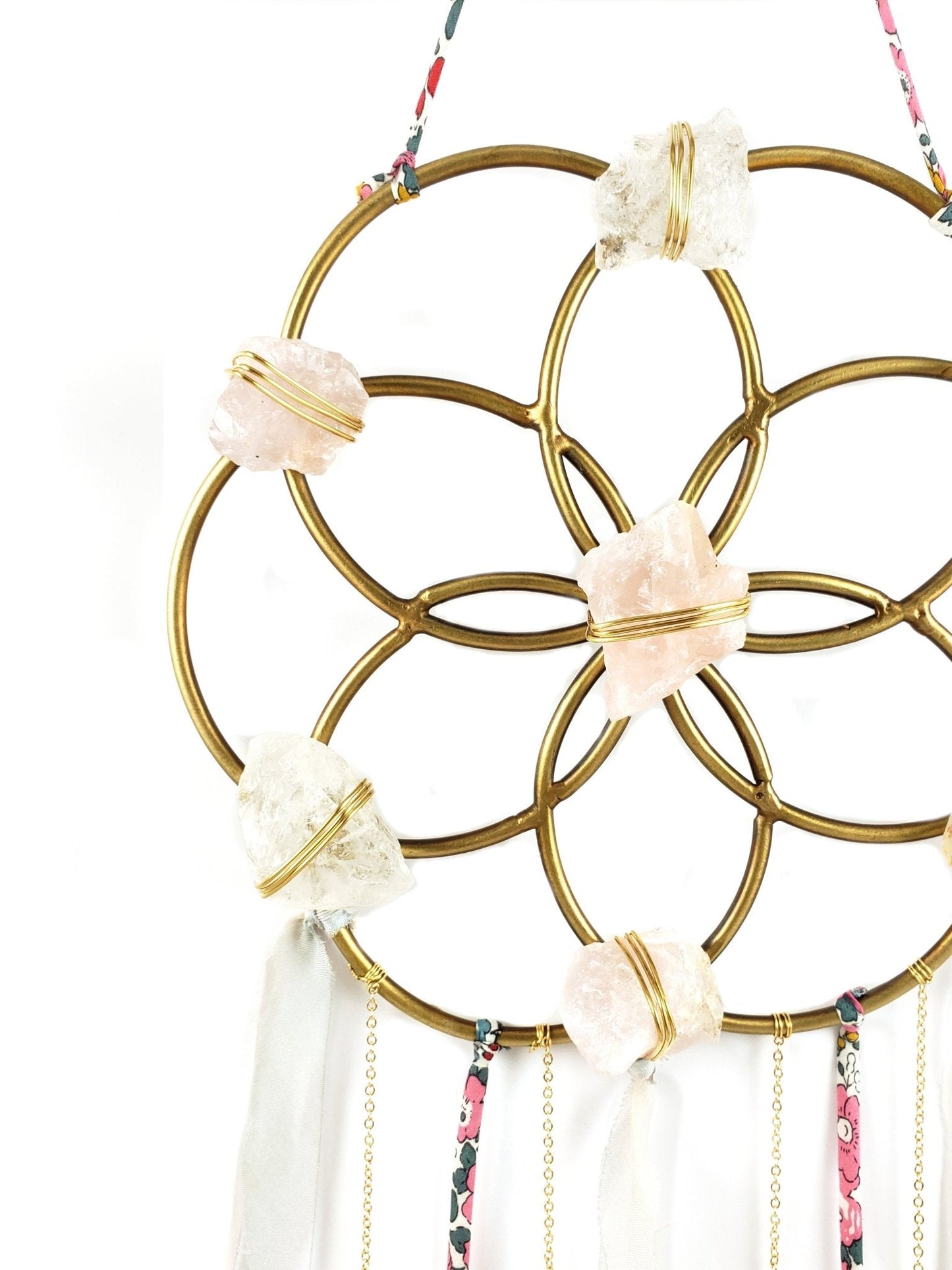 Flower Of Life - Crystal Healing Grid - Dreamcatcher by Ariana Ost