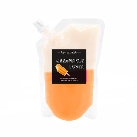 Orange Creamsicle Squeezy Wax by Energy Wicks