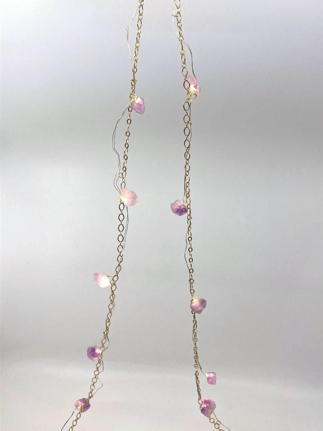 Healing Crystal Lights Garland by Ariana Ost