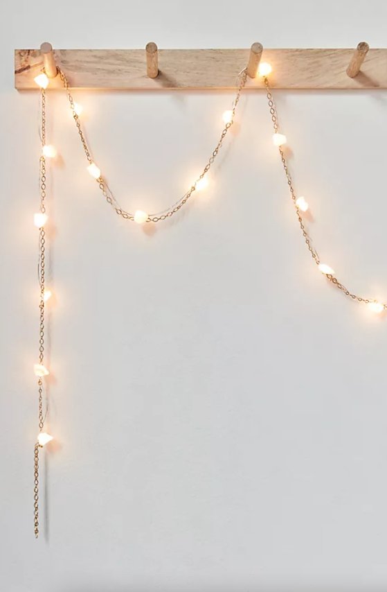 Healing Crystal Lights Garland by Ariana Ost