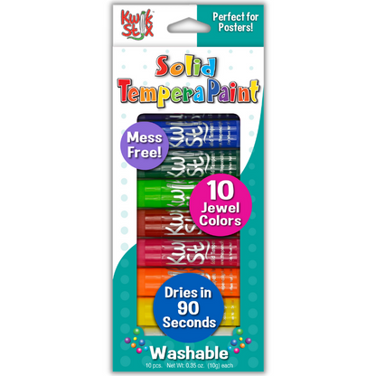 Kwik Stix, Set of 10 Jewel Tones by TPG Creations/The Pencil Grip, Inc.