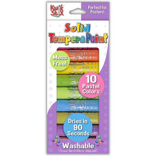 Kwik Stix, Set of 10 Pastel Colors by TPG Creations/The Pencil Grip, Inc.