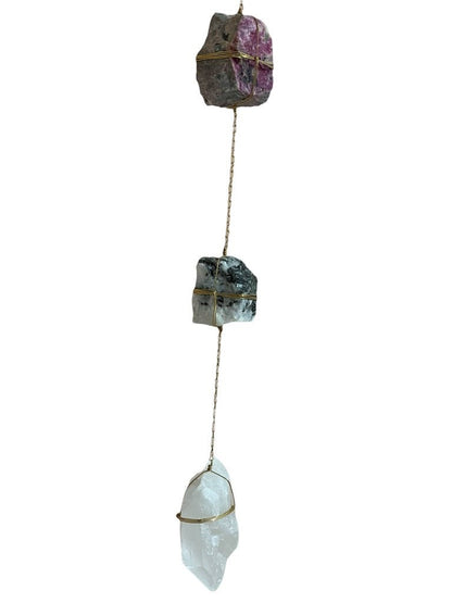 Mega Stone Linear Wall Hanging by Ariana Ost