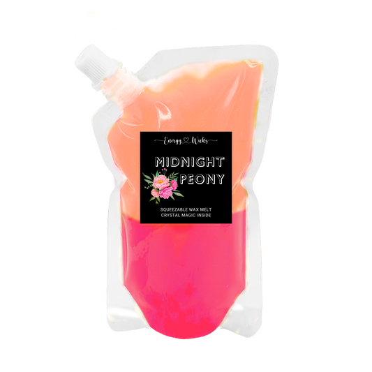 Midnight Peony Squeezy Wax by Energy Wicks