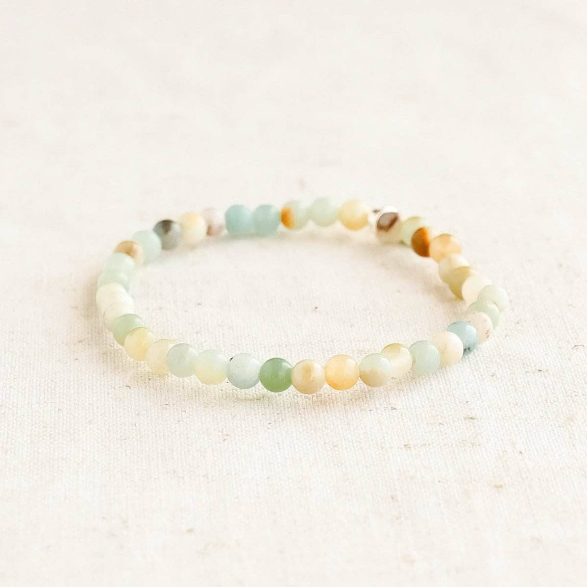 Multi-Amazonite Energy Bracelet by Tiny Rituals