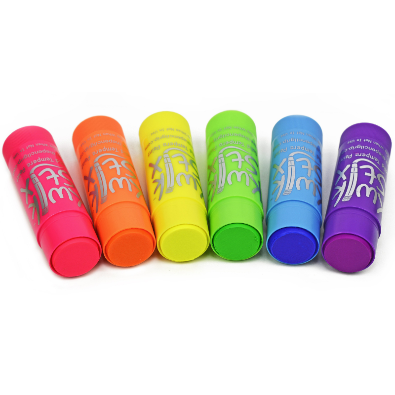 Jumbo Kwik Stix, 6 Neon Colors by TPG Creations/The Pencil Grip, Inc.