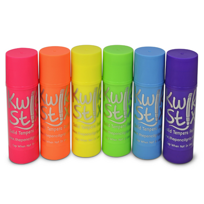 Jumbo Kwik Stix, 6 Neon Colors by TPG Creations/The Pencil Grip, Inc.