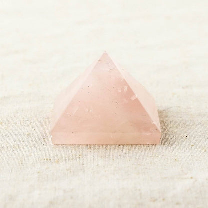 Rose Quartz Pyramid by Tiny Rituals