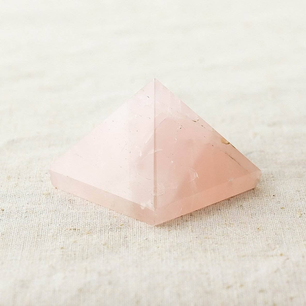 Rose Quartz Pyramid by Tiny Rituals