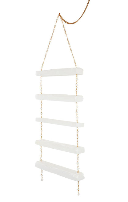 Selenite Ladder Crystal Wall Décor by Ariana Ost