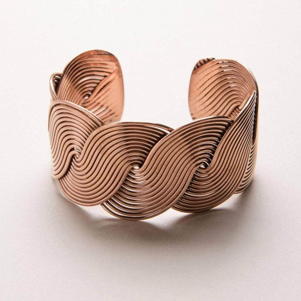 Handcrafted Talia Copper Cuff by Tiny Rituals