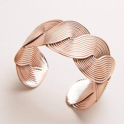 Handcrafted Talia Copper Cuff by Tiny Rituals