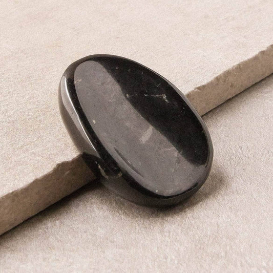 Shungite Worry Stone by Tiny Rituals